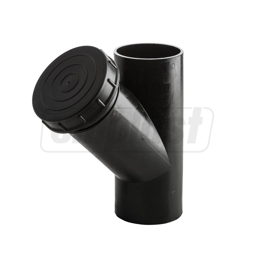 Ревизия HT-PE100 45° D.110 x 110 (cap la cap)  WAVIN