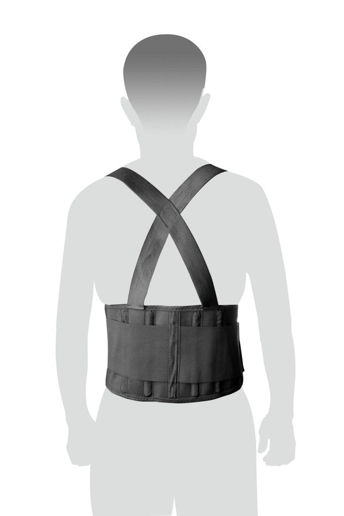 Centura tip corset pentru lucru cu bretele, marimea - M  TOLSEN