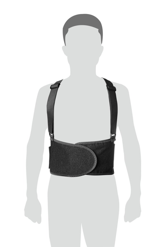 Centura tip corset pentru lucru cu bretele, marimea - M  TOLSEN