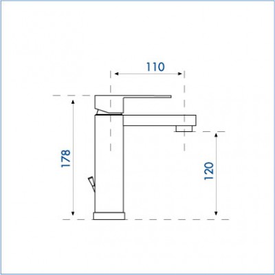 Baterie lavoar SOBIME DAS 10 SM27 verticala (95012700)