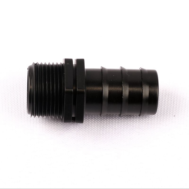 Adaptor cu portfurtun D. 20x1/2" FE (negru)