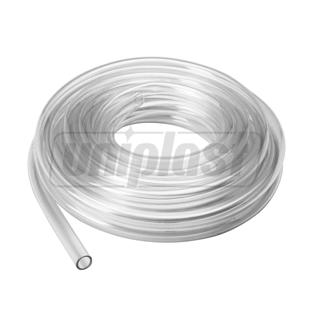 Furtun gradina siliconat, transparent PVC D. 7 (7/9 mm) PN3 Standart L=100 m