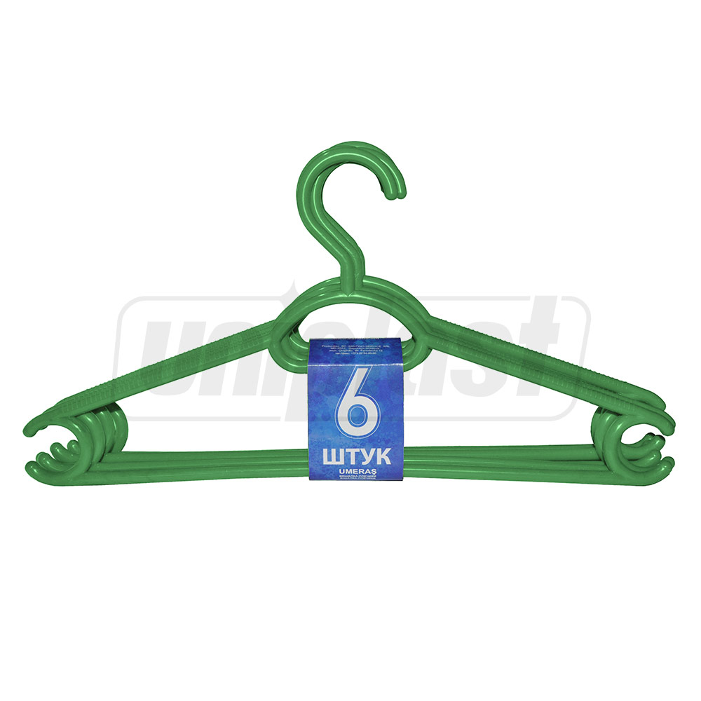 Set umerase (verde) (6 buc.)
