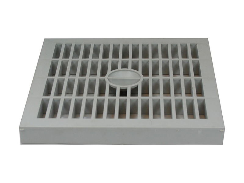 Grila pentru cutie "TOP" PVC 550x550 mm (gri)  MUFLESYSTEM