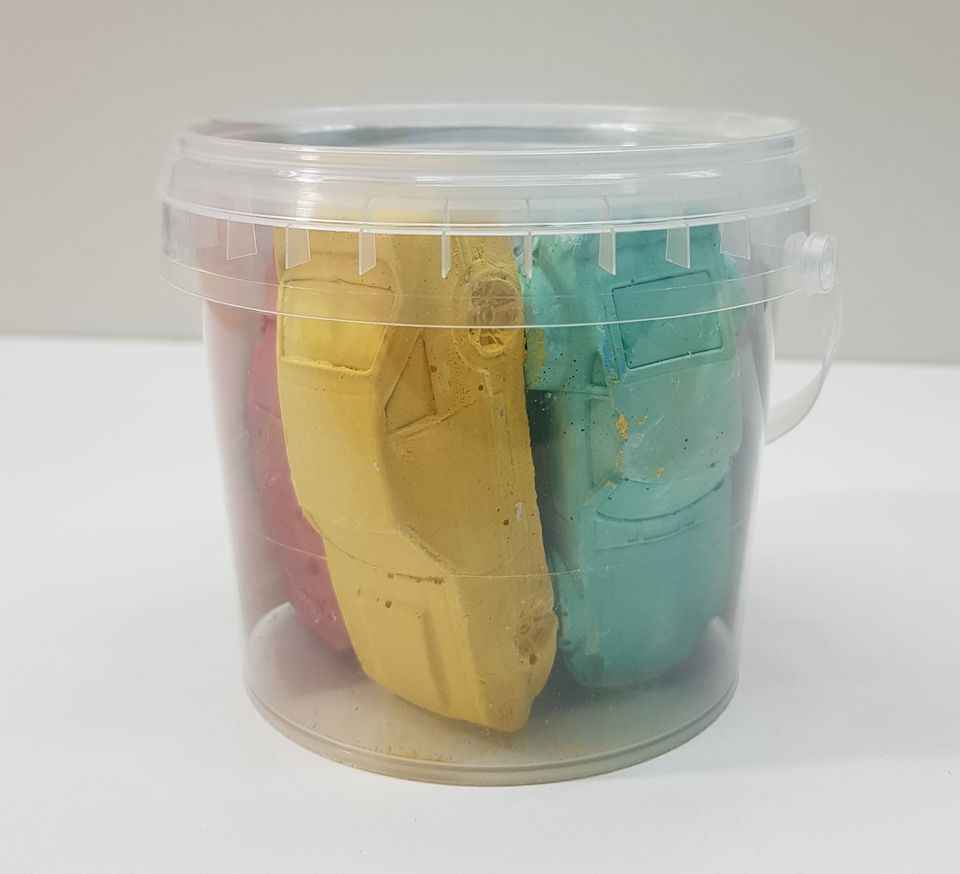 Creta colorata pentru asfalt (6 buc.)