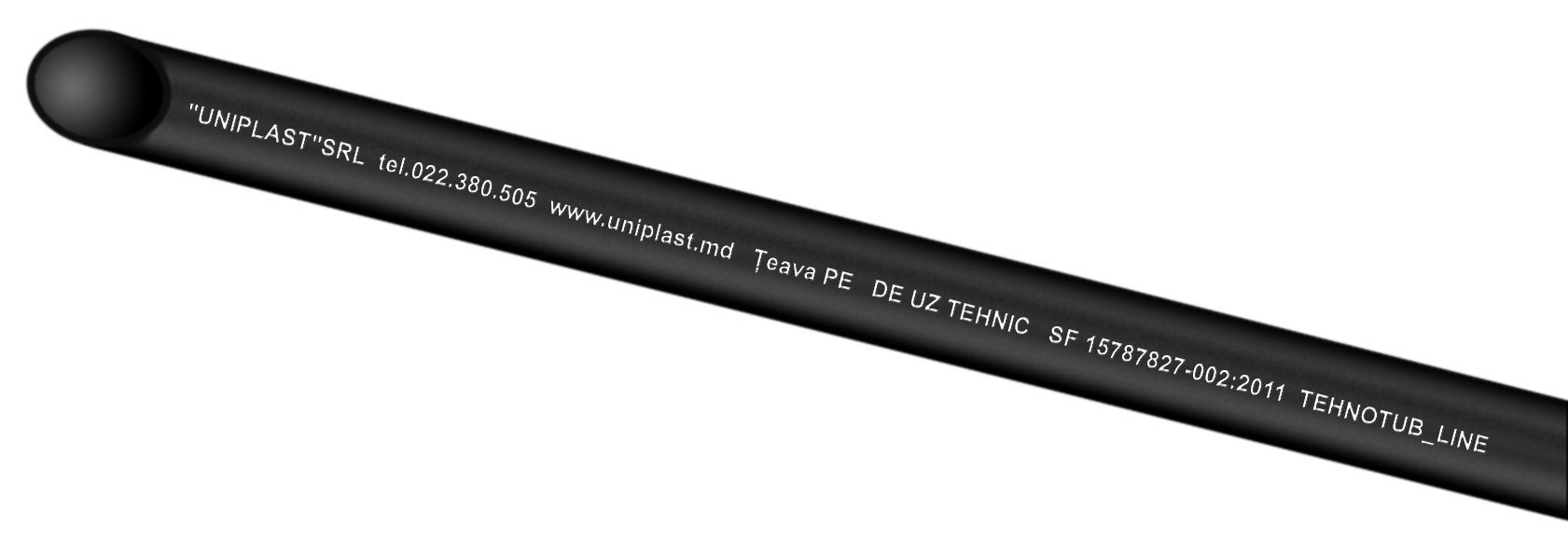 Труба ПЭ UNIPLAST D. 12