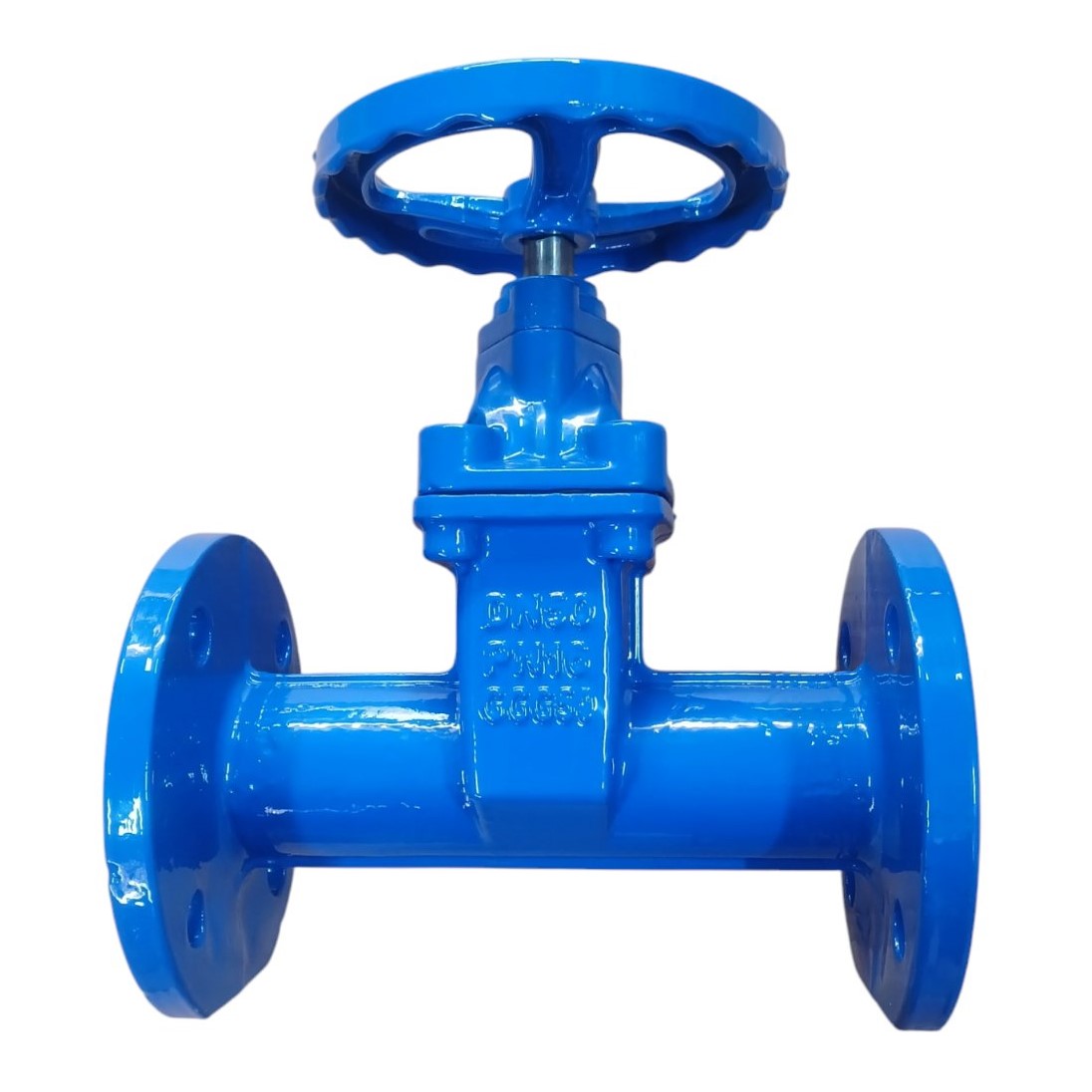 Vana fonta D. 50 PN16 pana cauciucata DIN3352-F5 (L=242 mm) (4 gauri)