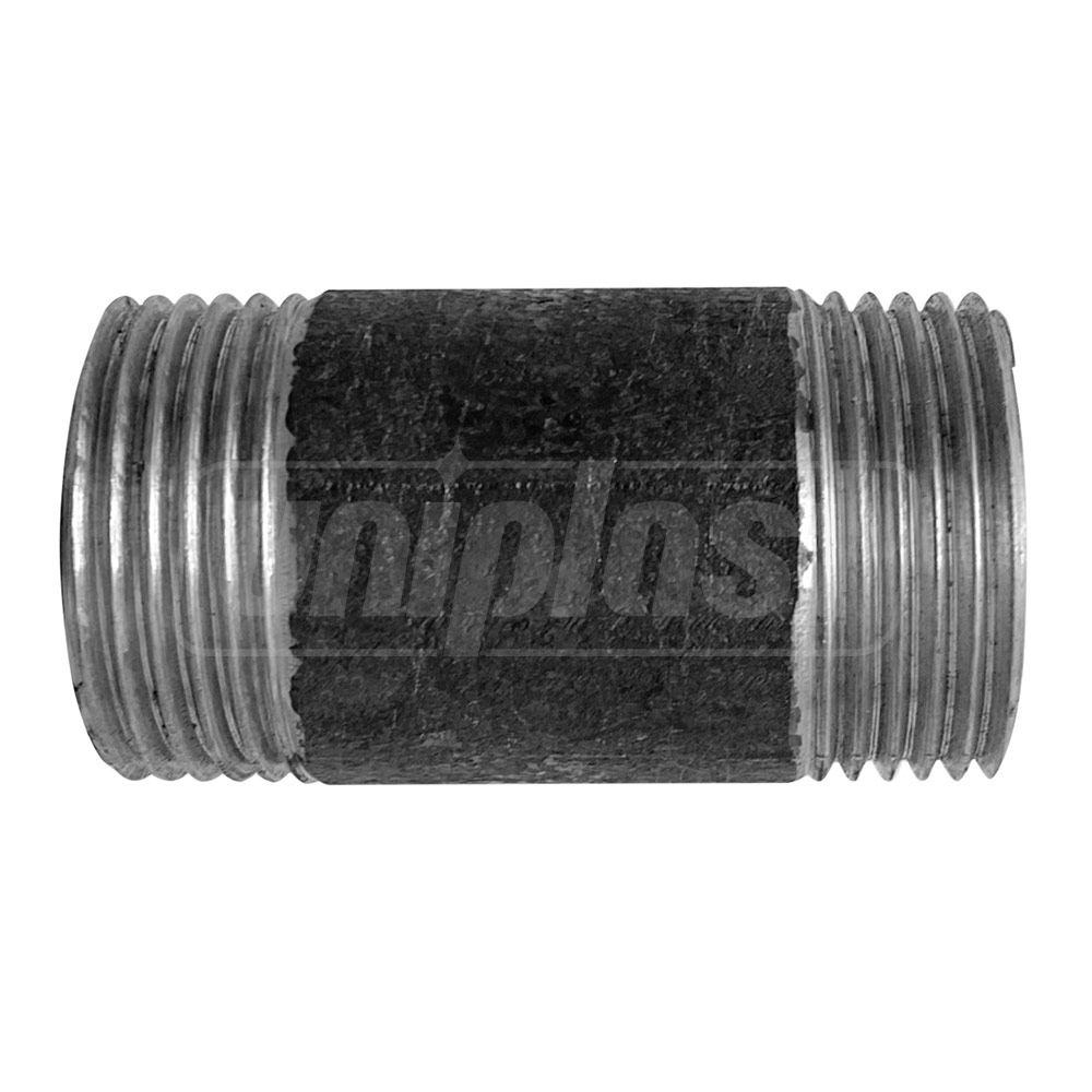 Niplu otel D. 3" FE/FE, L=64 mm