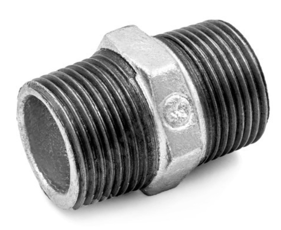 Niplu D. 2" galvanizat