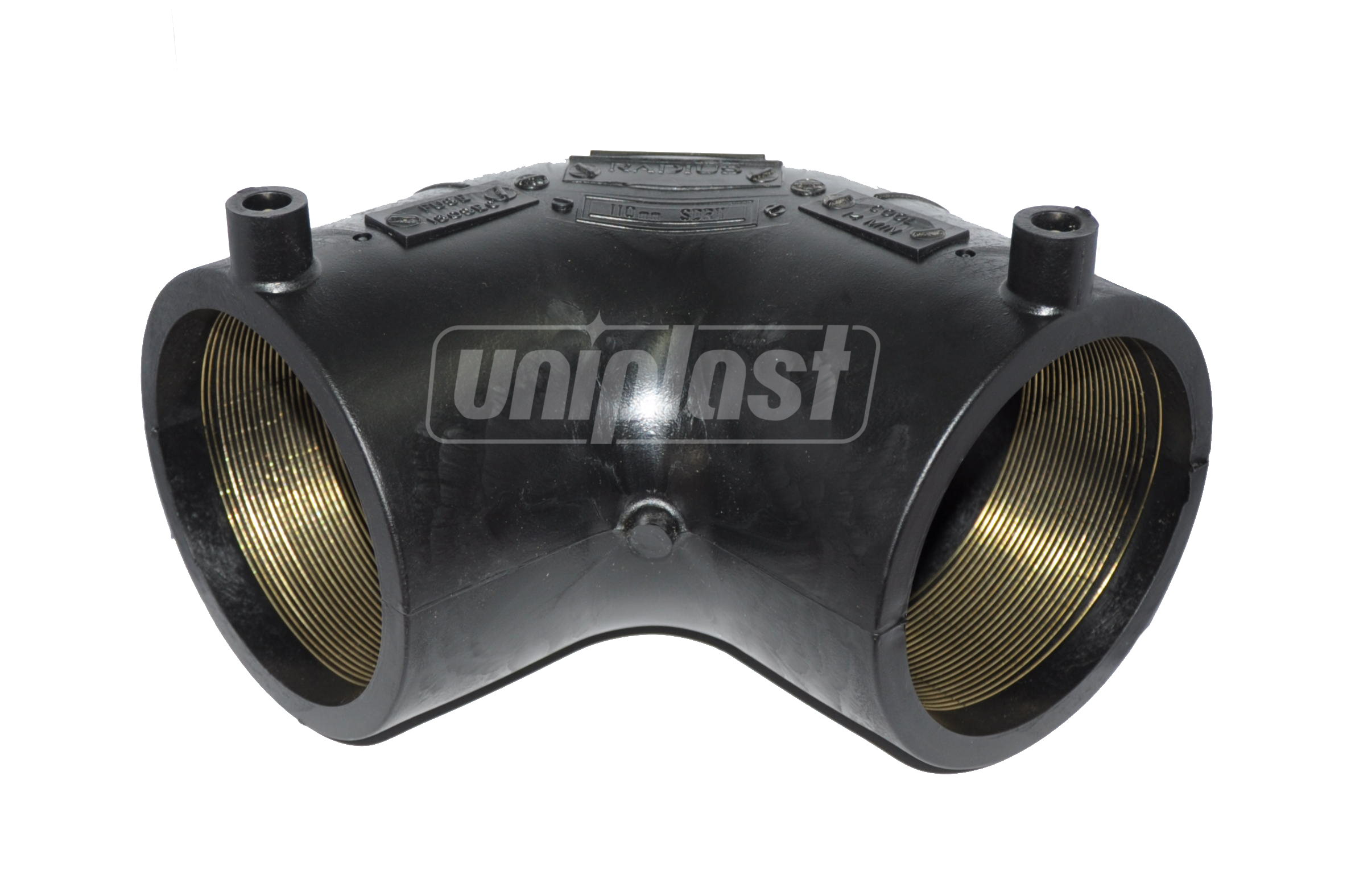 Угол e/f 90° D.110 PE100 SDR11 PN16 39.5W  TR