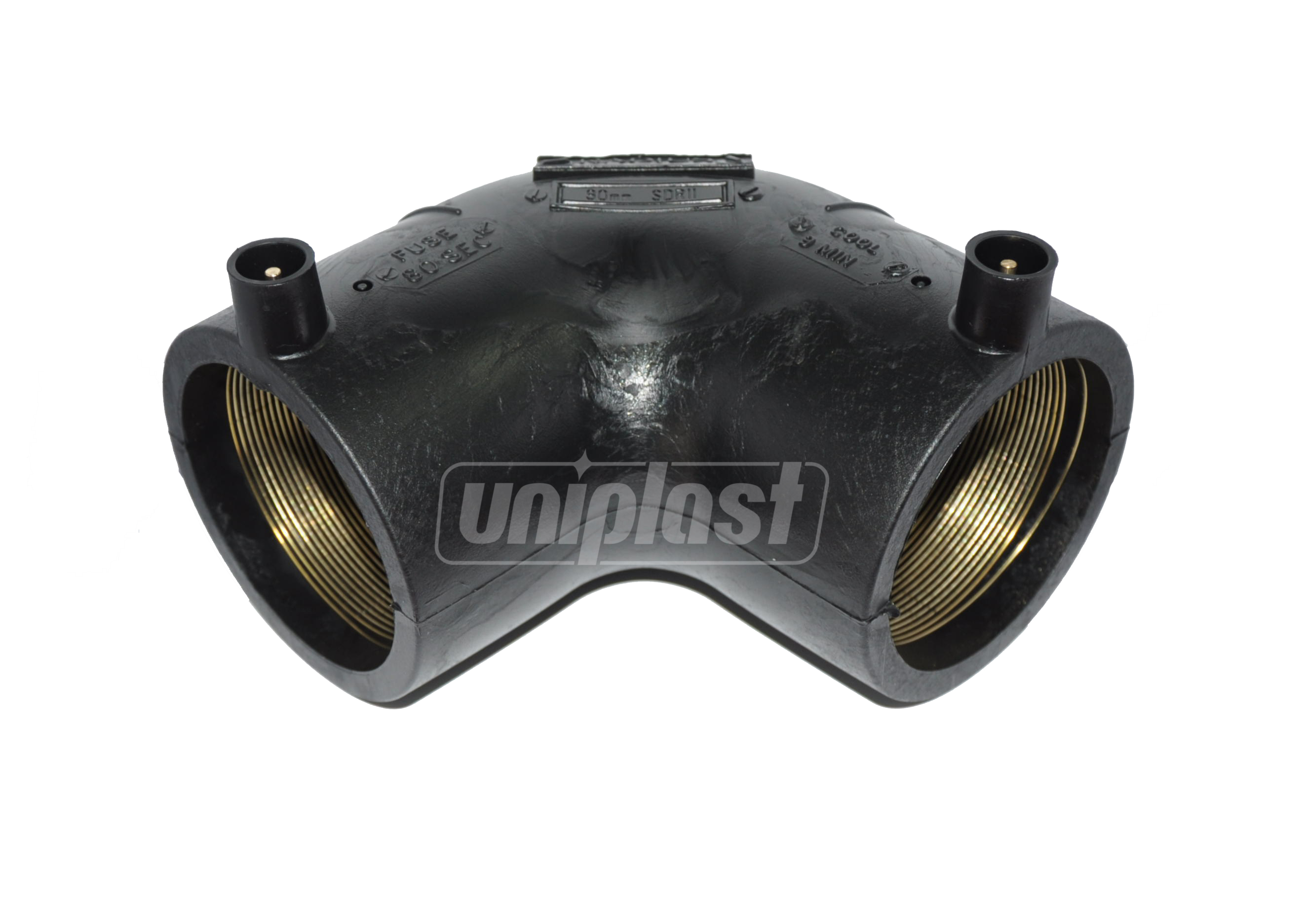 Угол e/f 90° D. 90 PE100 SDR11 PN16 39.5W  TR