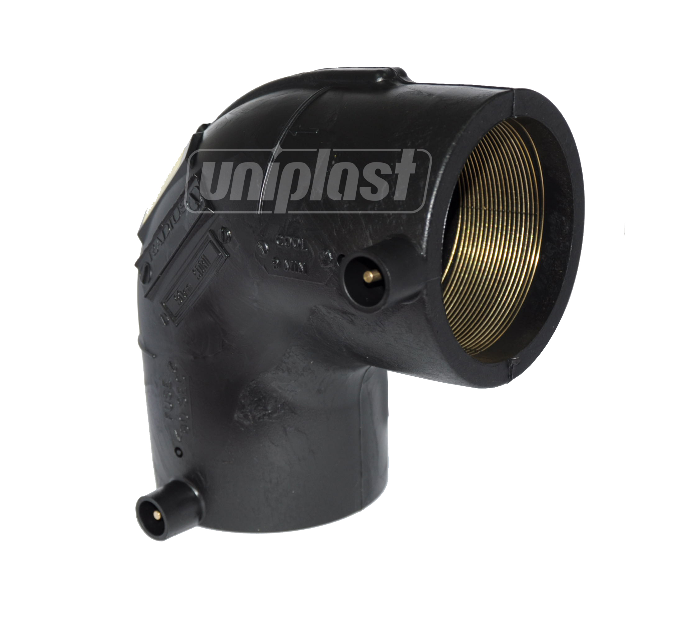 Угол e/f 90° D. 90 PE100 SDR11 PN16 39.5W  TR