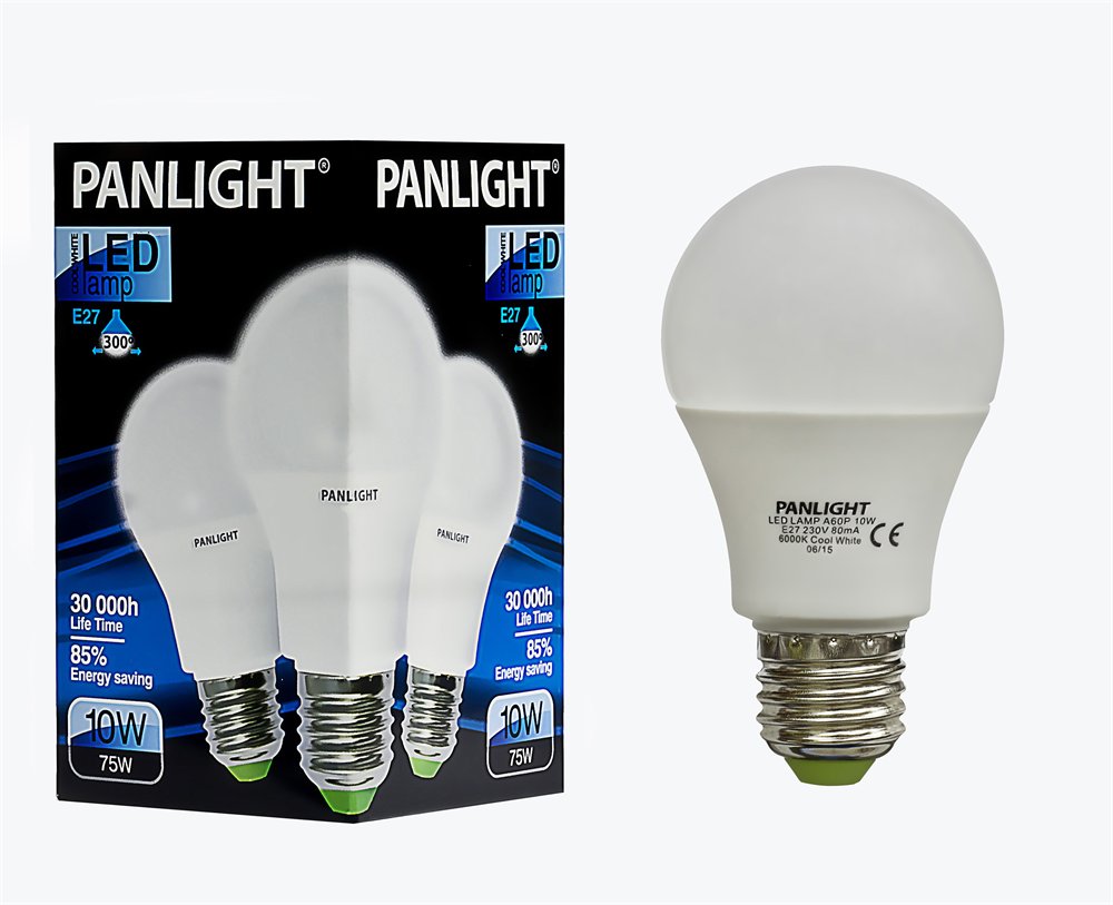 Bec Led PL-A60P10CW E27 10W 6000K