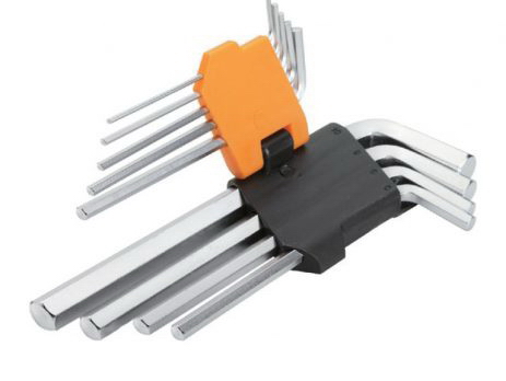 Set chei hexagonale - 9 buc. (1.5-10 mm)  TOLSEN