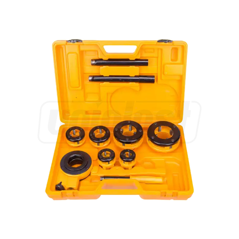 Комплект для нарезки резьбы 1/2", 3/4", 1", 1.1/4", 1.1/2", 2" Professional  DINGQI