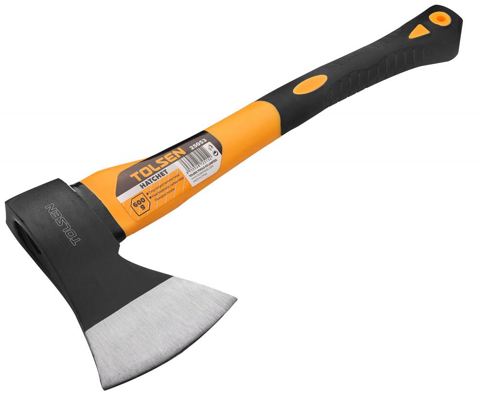 Topor  600 g coada fibra si maner cauciucat  TOLSEN