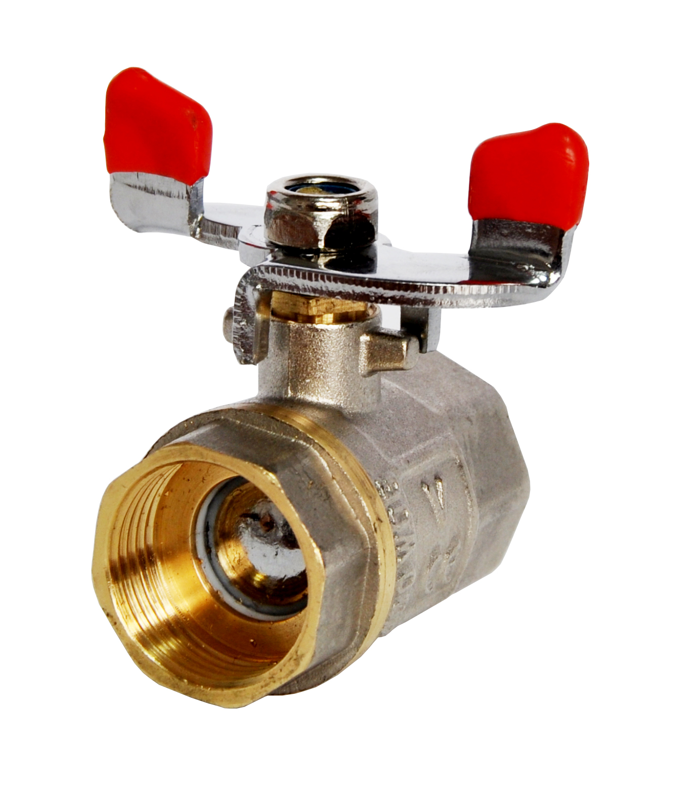 Robinet bila D.  3/4" FI/FI fluture /u PN25 HY