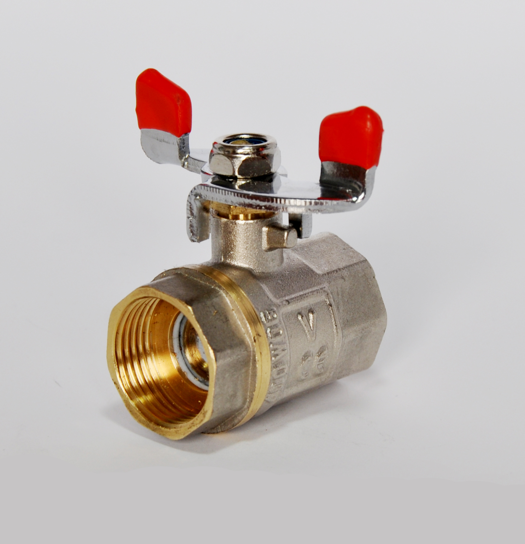 Robinet bila D.  3/4" FI/FI fluture /u PN25 HY