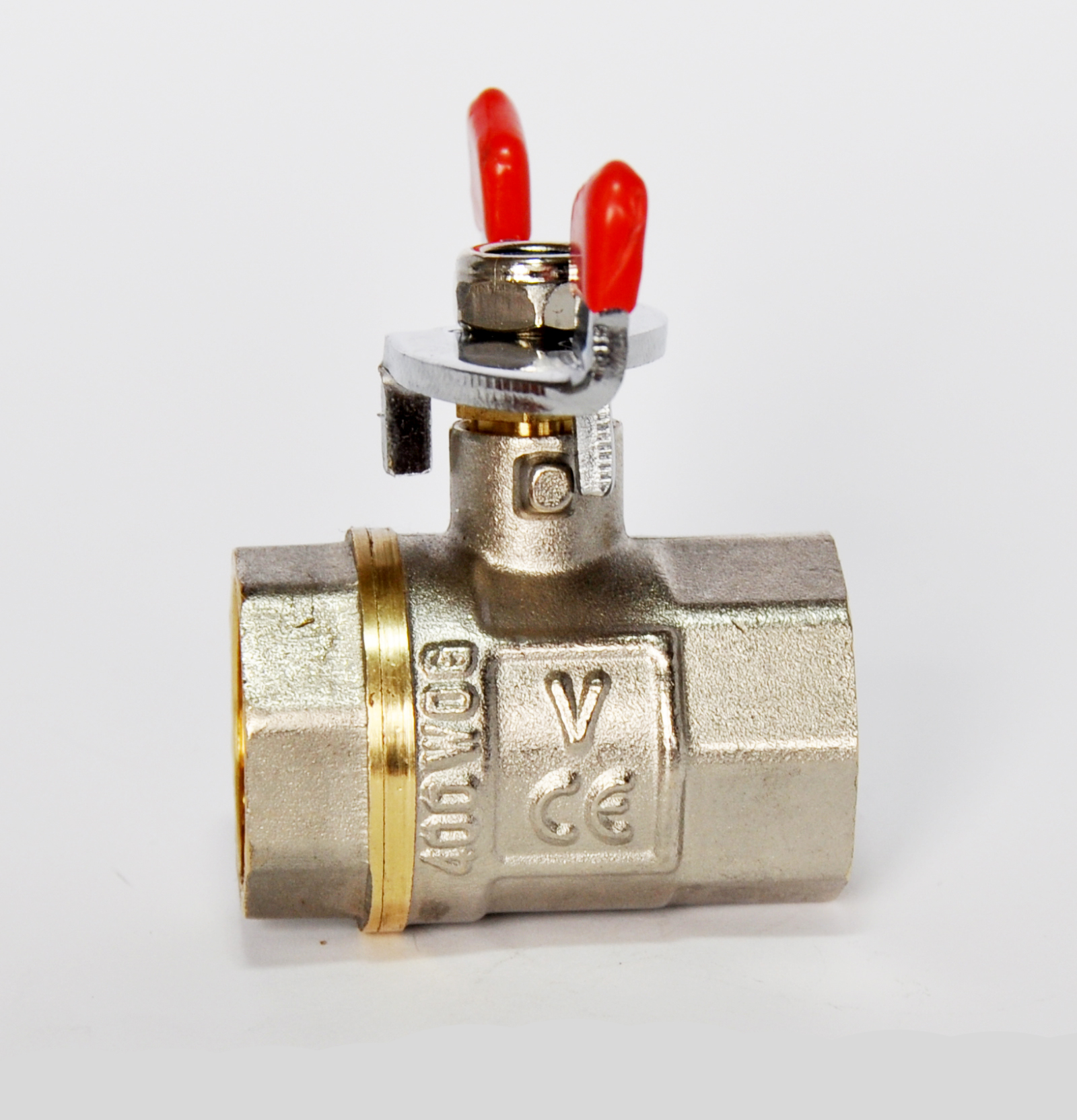 Robinet bila D.  3/4" FI/FI fluture /u PN25 HY