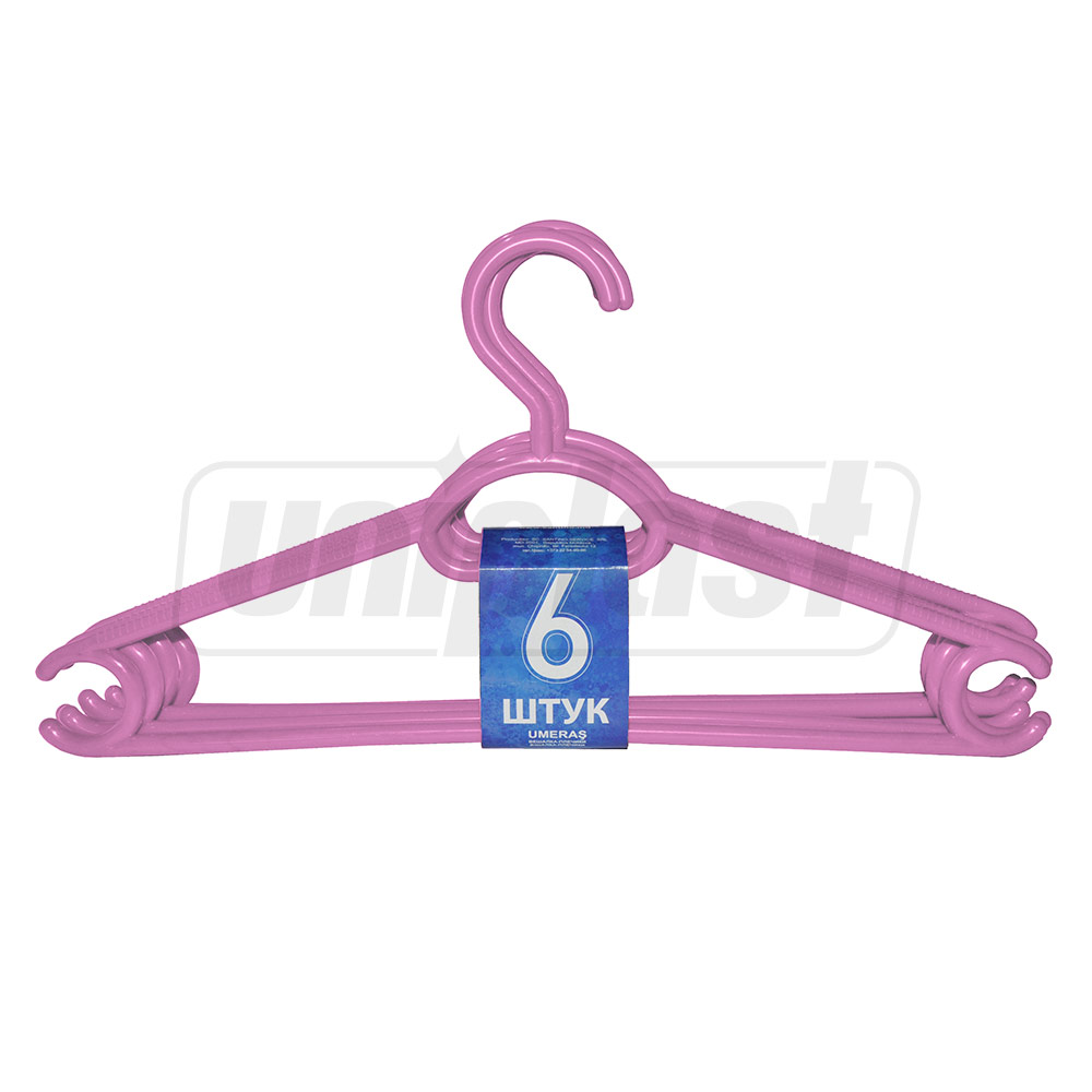 Set umerase (roz) (6 buc.)