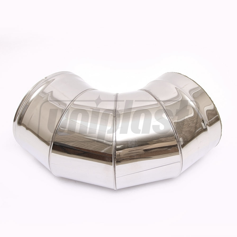 Cot cos fum sandwish D.150 x 90° 0.5 mm  FERRUM