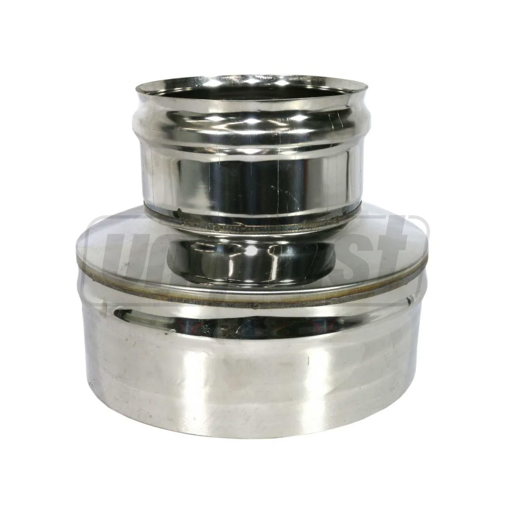 Reductie pentru cos fum sandwish D.150 x 210 0.5 mm  FERRUM f3708