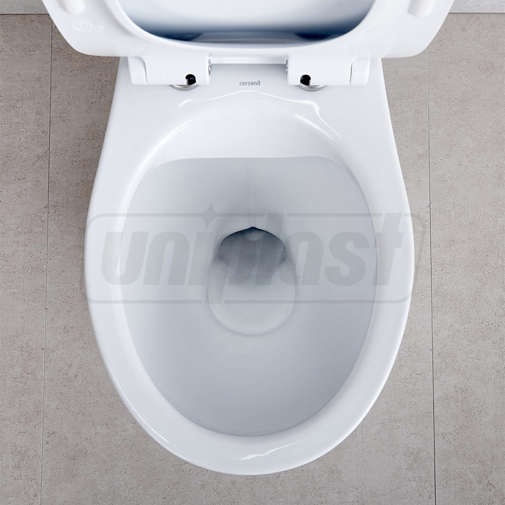 Compact 3-5 L cu alimentare inferioara Cersania Simple On Slim cu capac duroplast 103889  CERSANIT