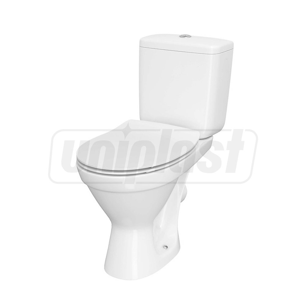 Compact 3-5 L cu alimentare inferioara Cersania Simple On Slim cu capac duroplast 103889  CERSANIT