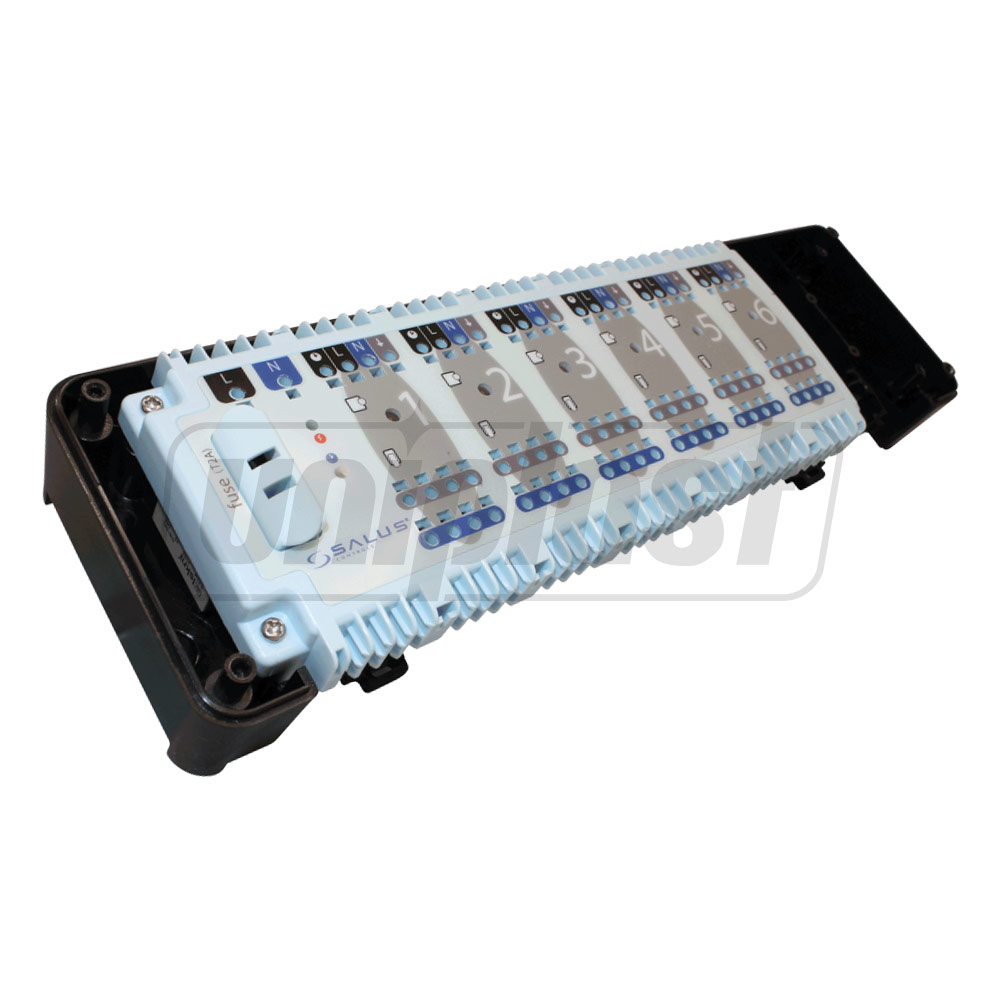 Контроллер для управления теплым полом KL06-M, 24 V  SALUS