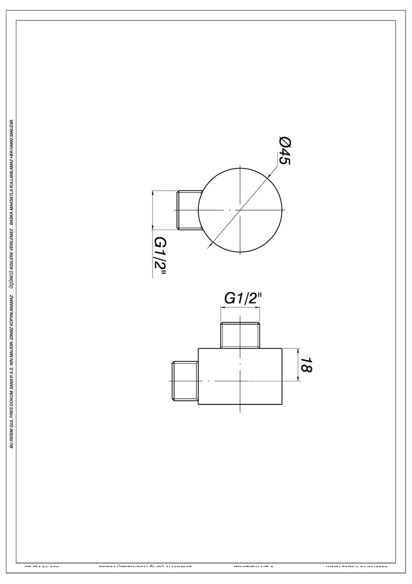 Racord cu ﬁlet autoetansant pentru furtun dus (rotund) GGR05  GPD