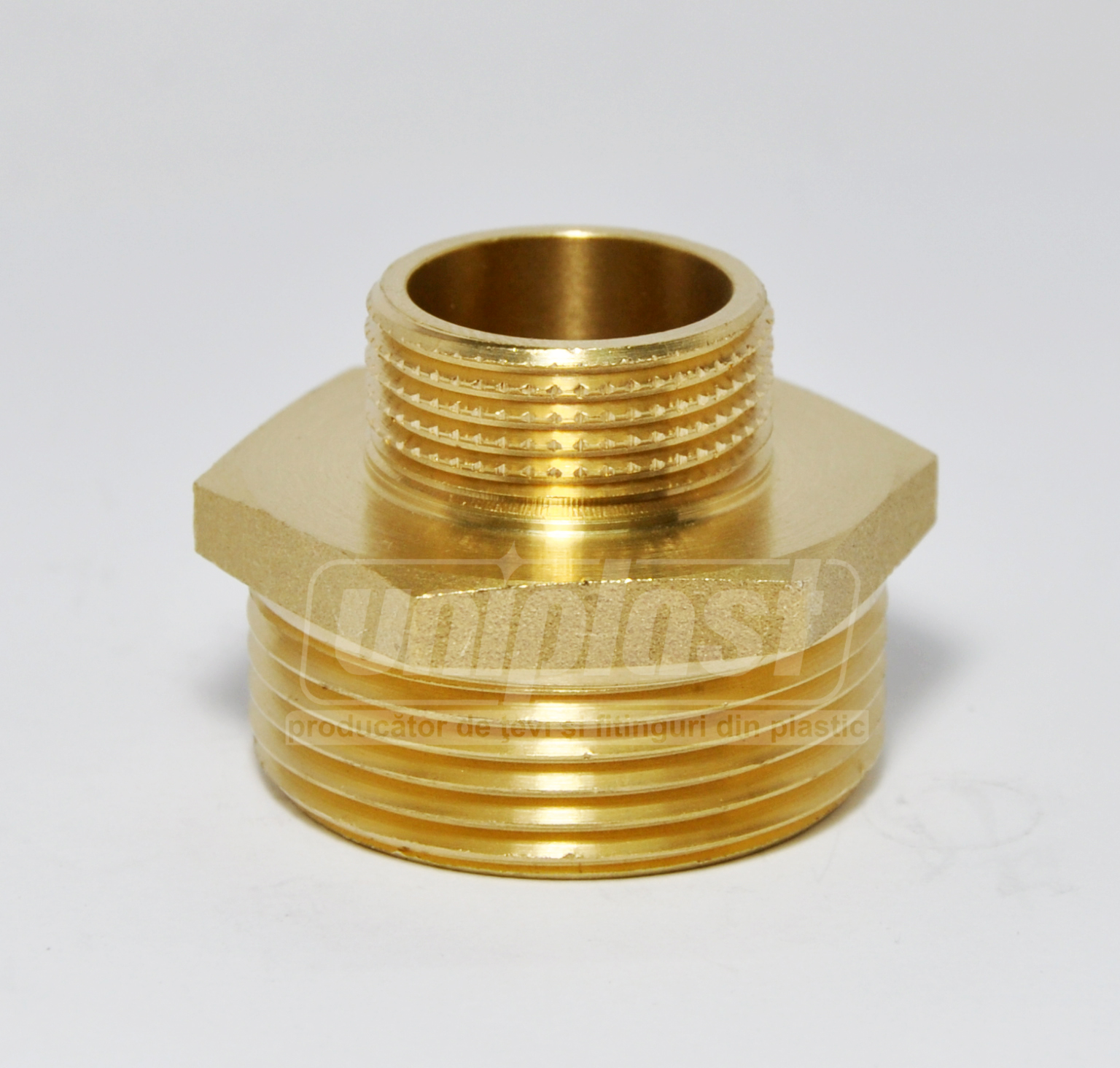 Ниппель переходной D. 1.1/2" x 3/4" бронзовый