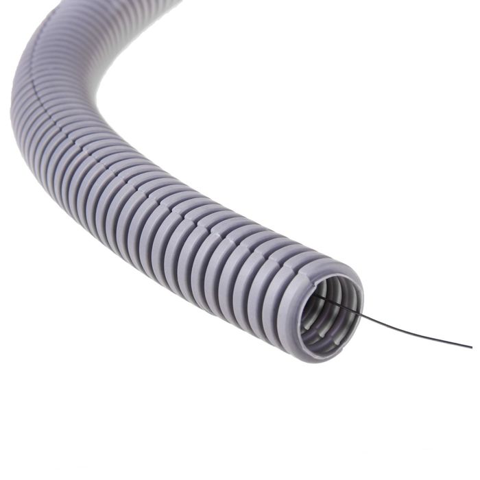Teava D.63 PVC gofrat cu sonda L=15 m