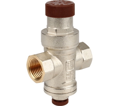 Reductor de presiune D.  1/2" FI/FI PN15 cu iesire pentru manometru D. 1/4" Art. 361  ITAP