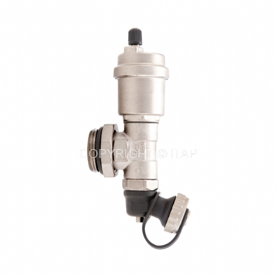 Set teu capat D. 1" (dezaerator + ventil evacuare) 489A  ITAP