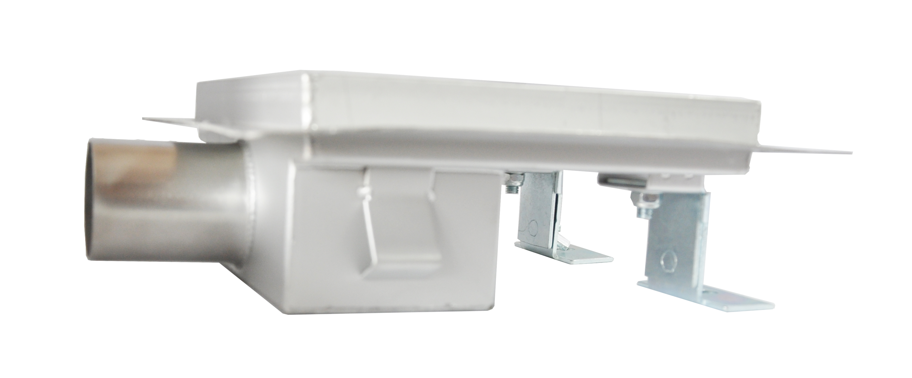 Rigola de dus patrata, set D. 40 x 90° S08 HOLE (inox) 150 x 150 x 67 mm  UNIPLAST