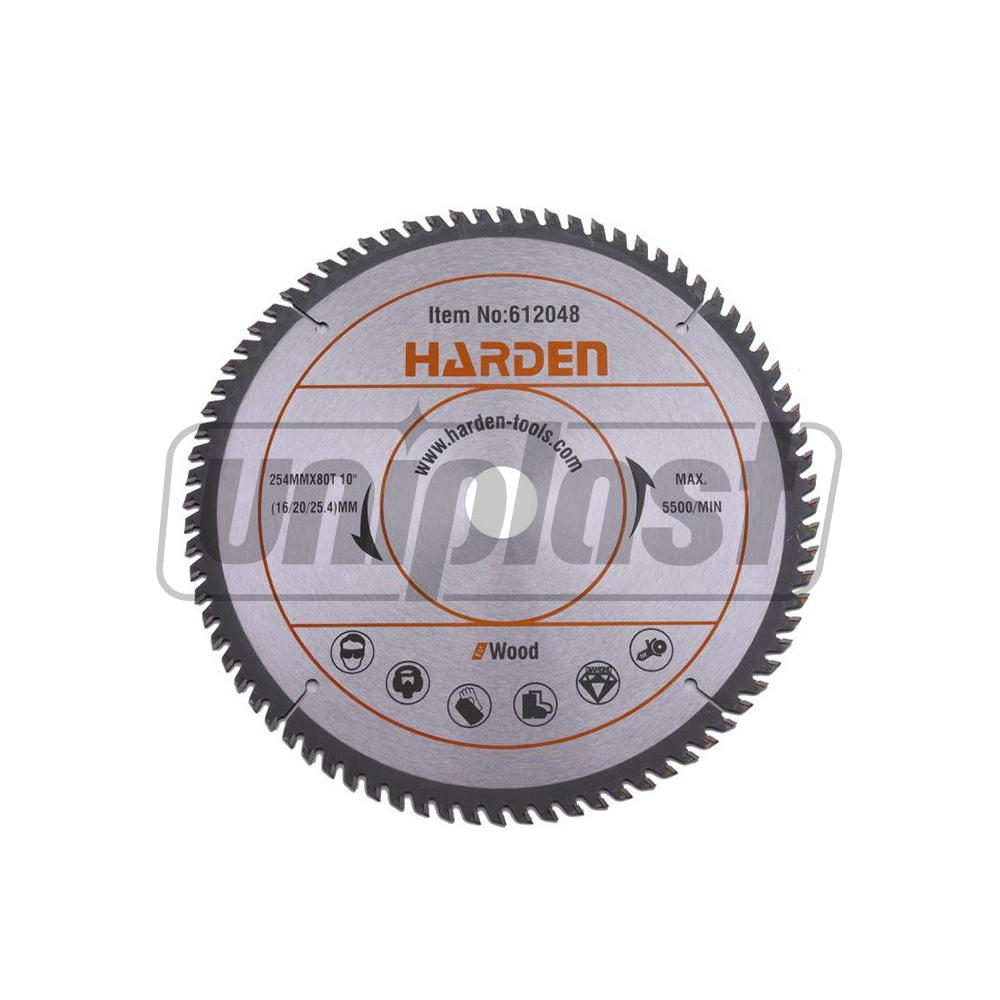 Disc circular, pentru lemn 254 mm x 80 Pro  HARDEN