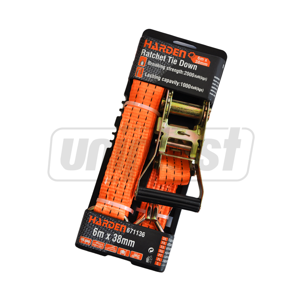 Centura de stringere  6 m x 38 mm / 2000 kg (1 buc.) Pro  HARDEN