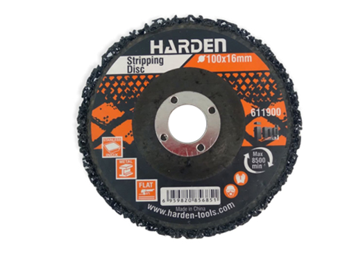 Диск абразивный 100 x 16 мм для снятия краски/ржавчины Industrial  HARDEN