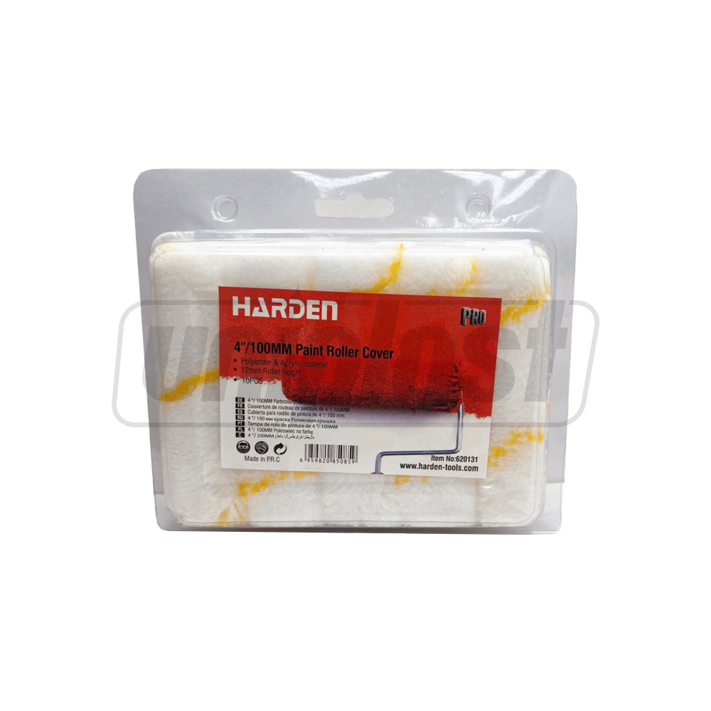 Валик для каркасной рукоятки 4" 100 x 50 x 35 мм (10 шт.) Pro  HARDEN