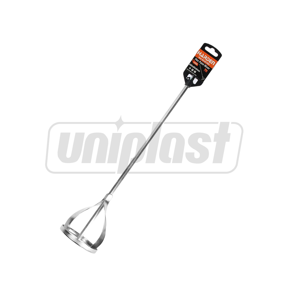 Tija hexagonala pentru dispozitiv amestecare vopsea SDS-PLUS 400 x 80 x 8 mm, L=400 mm, W=80 mm  HARDEN