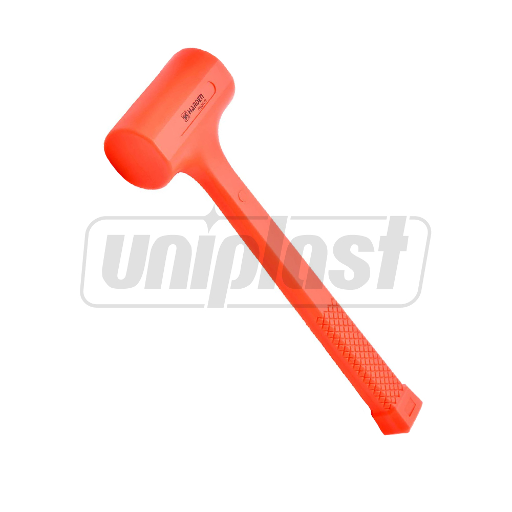 Ciocan de cauciuc 900 g, L=340 mm, W=102 mm, D. 52 (rosu) Pro  HARDEN