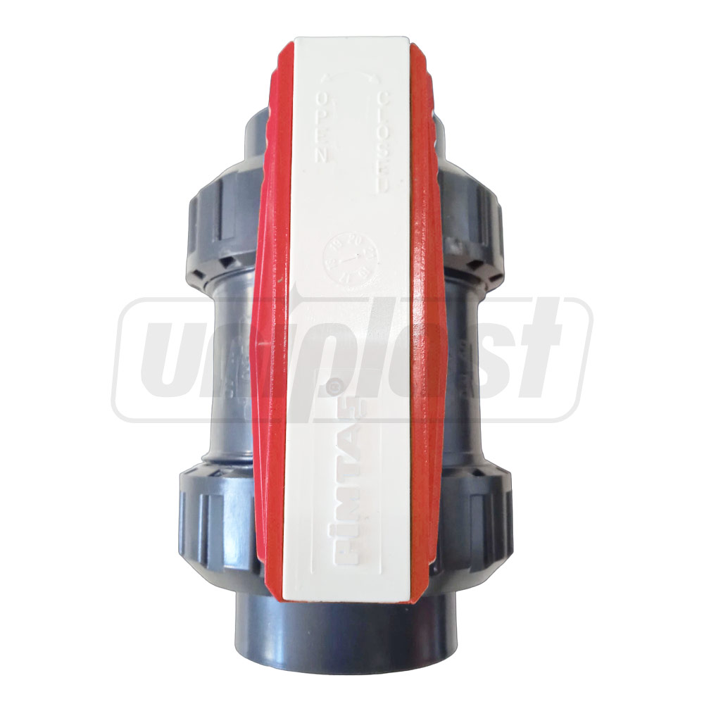 Robinet bila PVC lipire pentru acid D. 63 Art. 205000632  PIMTAS