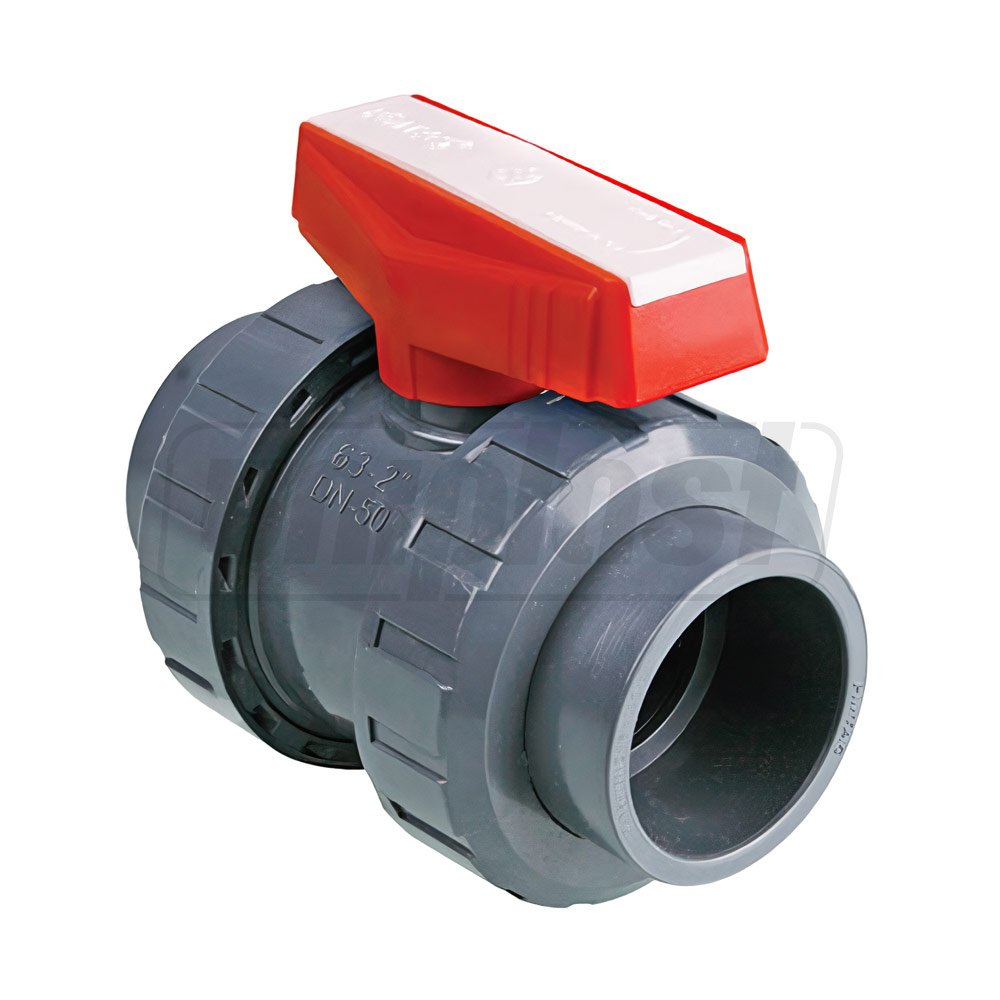 Robinet bila PVC lipire pentru acid D. 63 Art. 205000632  PIMTAS