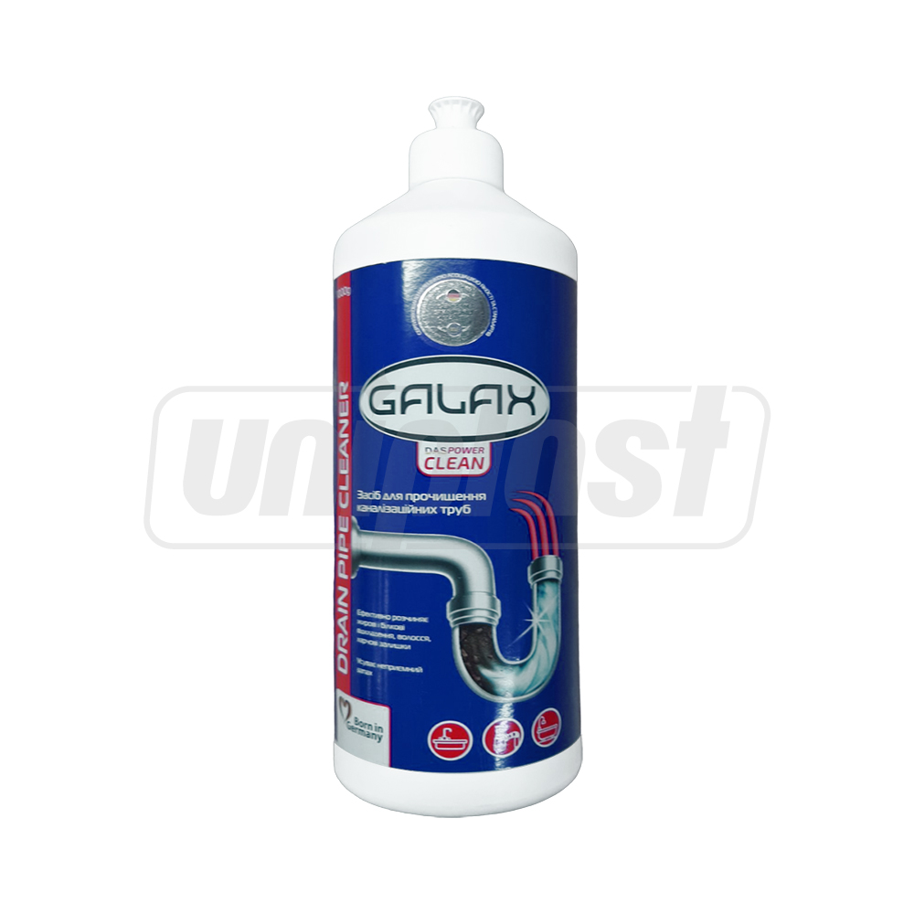 Средство для чистки канализационных труб, 1000 г PowerClean  GALAX