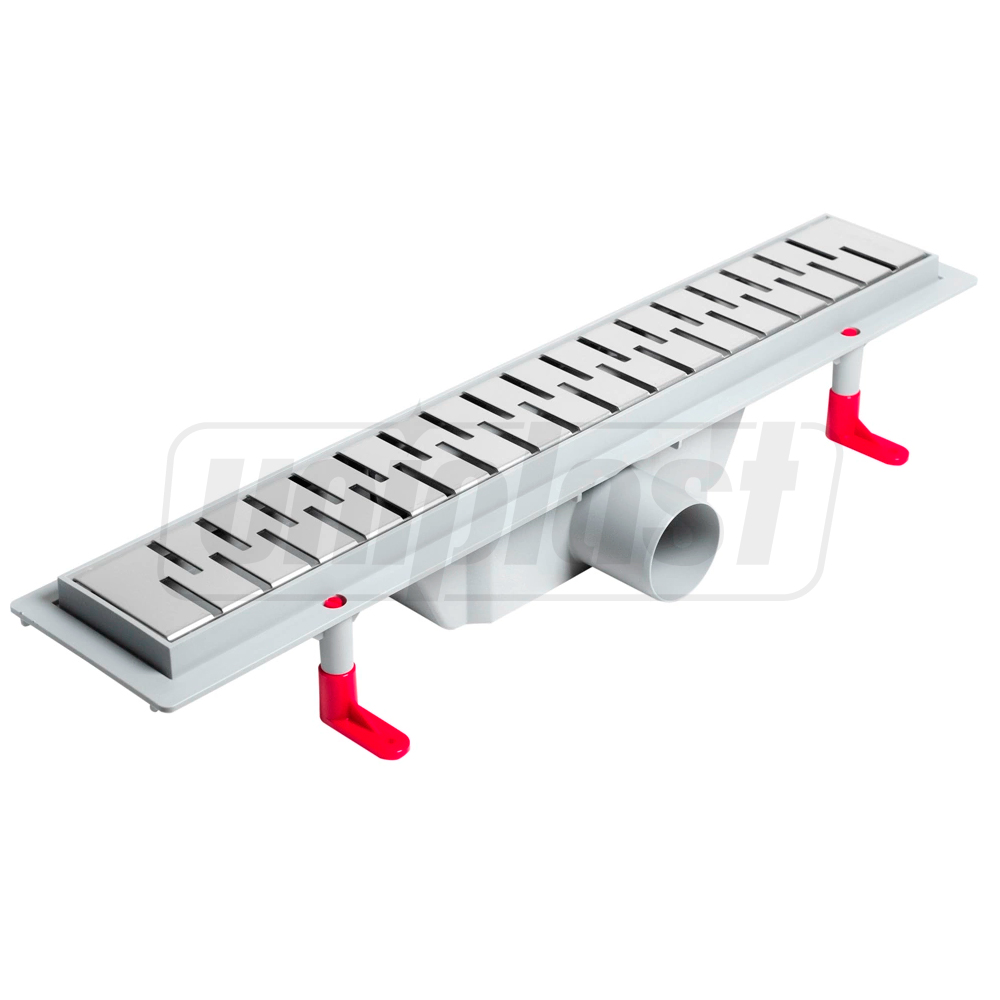 Трап линейный 650 x 60 мм D. 40 x 90° MEDIUM mat комплект  CHUDEJ