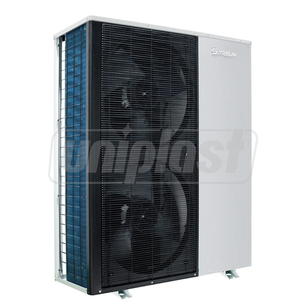 Pompa de caldura Monobloc aer/apa 19.8 kW, controler: SPRSUN, compressor: Panasonic, R32 EVI DC INVERTER 380V/3PH/50HZ  SPRSUN