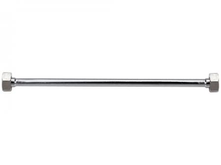 Tub cromat D. 10 cu 2 piulite D. 1/2" FI, L=0.5 m Art. 11412F12F50  REMER