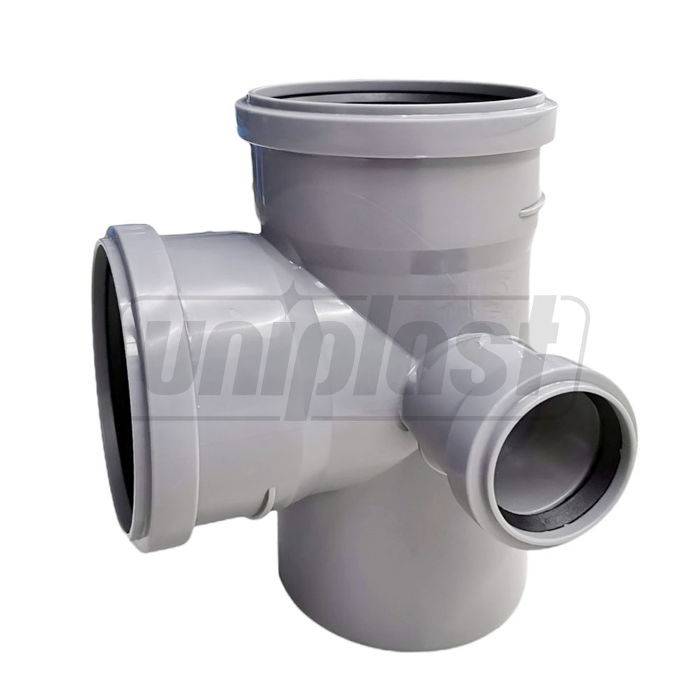 Ramificatie colt dubla PP D.110 x 50 / 90° stinga UA