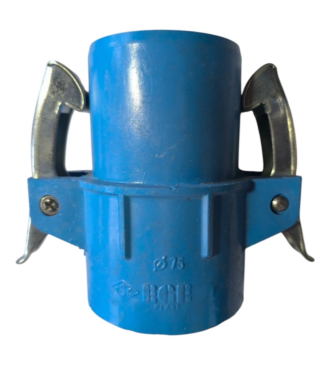 Головка для труб ASPVC D. 75 П с зажимом  EGEPLAST