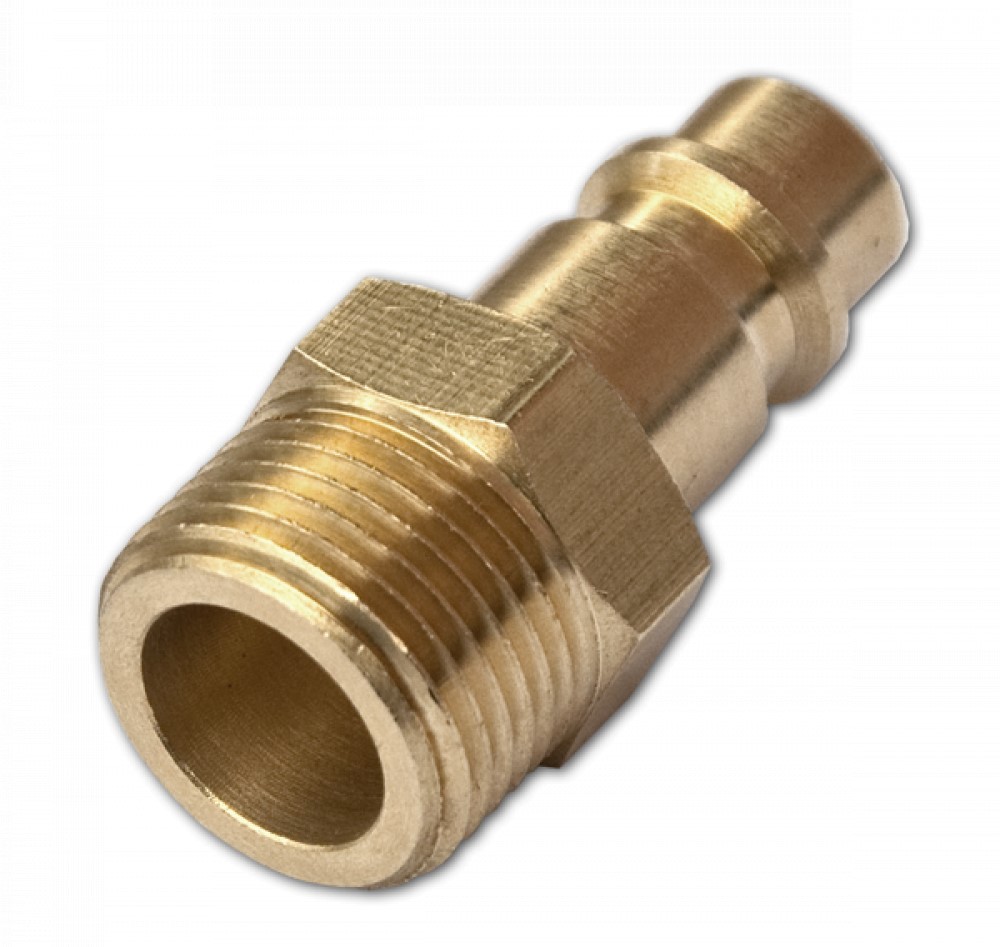 Cupla tata cu filet exterior FE D.  3/8" din alama SE2-3PM  BRADAS